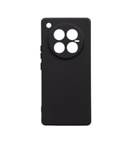 Kvy İnfinix Zero 40 4G Biye Silikon Kılıf (Siyah)