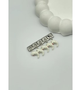 Çelik Silver Sallantılı Nomi Charm - 25crm06