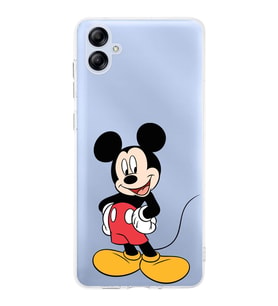 Samsung Galaxy A04e  Kamera korumalı Kapak Mickey Mouse Tasarımlı  Şeffaf Kılıf
