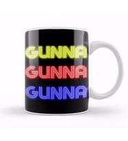 Gunna Logo Kupa Bardak Porselen