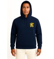 Kapüşonlu Coat Of Arms Of Bulgaria Lion Cep ve Sırt Tasarımlı Unisex Sweatshirt
