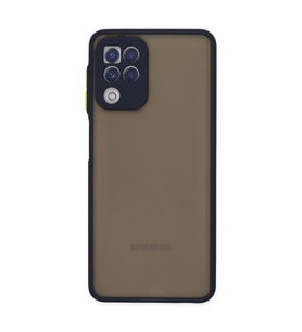 Samsung Galaxy A22 Kılıf Montreal Silikon Kapak - Lacivert