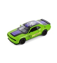 2023 Dodge Challenger SRT Del Mon 170 Livery Edition Kinsmart Diecast Model Araba Yeşil
