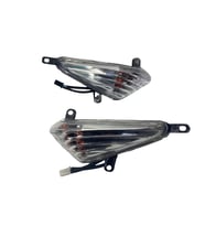 Honda Cbf 150 Ön Sinyal Takımı Beyaz Renk Oem _Supermoto (Renksiz)