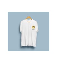 Oversize Filistin Devleti Logolu Unisex T-sgirt (Beyaz)