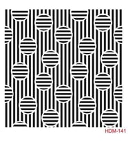 Cadence Home Decor Midi Stencil Boyama Şablonu 25x25 cm. HDM-141 