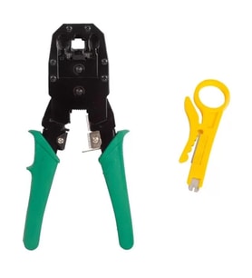 Pm-315 Rj11-Rj9-Rj45 3'Lü Sıkma Pensesi