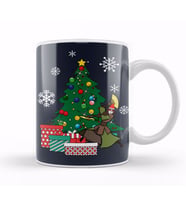 Suki Around The Christmas Tree Avatar Kupa Bardak Porselen