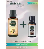 Vanilya 30 ML + Çikolata 10 ML ( Oda Kokusu Aroma Terapi Buhurdanlık / Difüzör Yağı ) Set 2 Adet