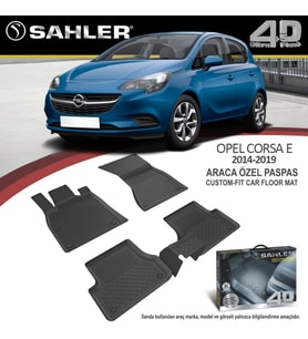 Opel Corsa E Havuzlu Paspas 4,5D Sahler 2014-2019