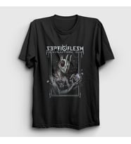 Presmono Unisex Siyah Revolution Septicflesh T-Shirt 172821tt