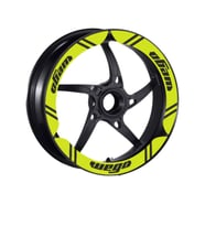 Tvs Wego 110 2012 - 2024 Uyumlu Flo Sarı Geniş 1 Set Jant Şeridi