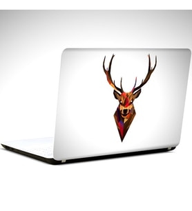 Geyik Laptop Sticker 12 İnch (29X24CM)