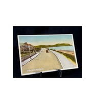 İngiltere MARINE DRIVE, RHOS ON SEA Post Card W1227 Carbo Colour Valentin & Son London NADİR