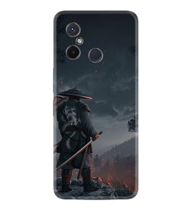 Xiaomi Redmi 12C Kılıf Silikon Desen Özel Seri Warrior 1653