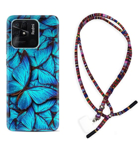 Xiaomi Poco X3 Pro M4 Pro X4 Pro C40 10C Kılıf Boyun Asklı Rasta Silikon Owl 1351
