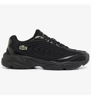 Lacoste Storm 96 2K Lite Leather Mens Sneaker Hakiki Deri Erkek Günlük Spor Ayakkabı Siyah