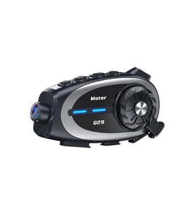 Q29 Motosiklet Kask İletişim Sistemi + Bluetooth Kulaklık + 1080P HD Kamera