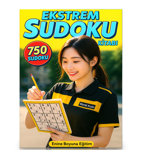 Ekstrem Sudoku Kitabı (Spiralli Kitap 750 Sudoku)