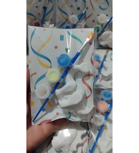 Atölye Lavi Shop Dinozorlar Set/boyama Seti,kendin Yap,DIY,doğum Günü Hediyesi, Tatil Hediyesi / 10 ADET