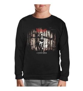 Slipknot - 5: The Gray Chapter Siyah Çocuk Sweatshirt