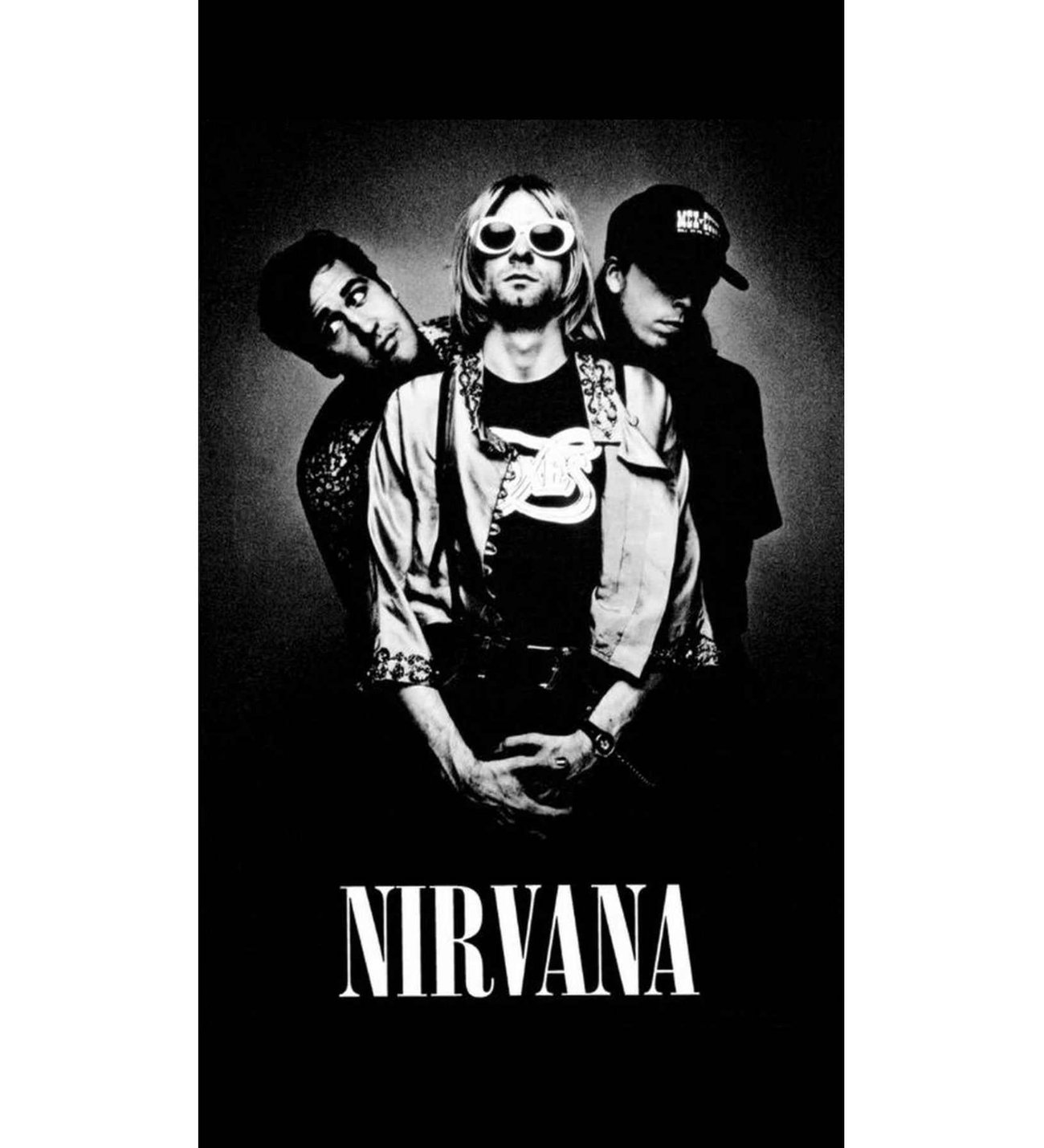 NİRVANA poster A3 Boyut 30 X 42 Cm Dijital Baskı 200 gr parlak
