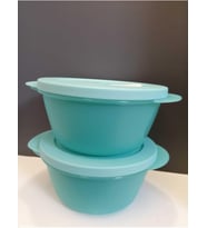 Tupperware Mikrodalga Fırın Kabı& Saklama Kabı 2’Li Mavi