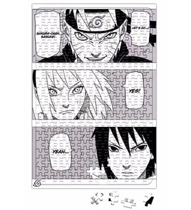 Trio Naruto Puzzle 240 Parça Yapboz