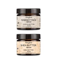 Soğuk Sıkım Shea Butter Ve Kakao Yağı, %100 Doğal & Saf, 50ml