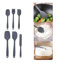 Silikon Spatula ve Fırça Seti