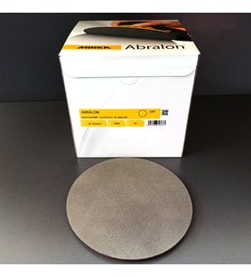 MIRKA ZIMPARA EPOKSİ REÇİNE TEKNE MOBİLYA ABRALON SERİSİ 3000 KUM CIRTLI 150 MM  20 ADET (Kırmızı-Beyaz)