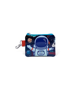 Coral High Kids Saks Mavi Astronot Desenli Bozuk Para Çantası 21824