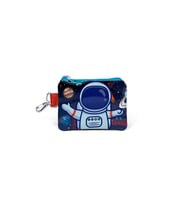 Coral High Kids Saks Mavi Astronot Desenli Bozuk Para Çantası 21824