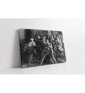 Fotoğraf Makinesi Tarihi Kanvas Tablo