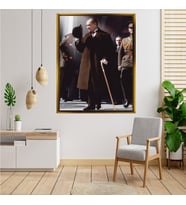 ÇERÇEVELİ ATATÜRK TABLO S527