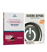 Çap Yayınları Matematik İntegral ve Deneme Deposu Konu Denemeleri Seti 2 Kitap