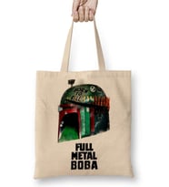 Boba Fett Full Metal Boba Bez Çanta Uzun Saplı