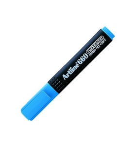 Artline 660 Fosforlu Kalem Floresan Mavi 
