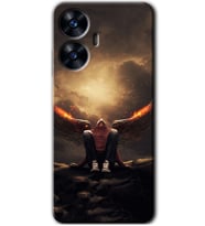 Realme C55 Kılıf HD Desen Baskılı Kılıf - Wings of Power