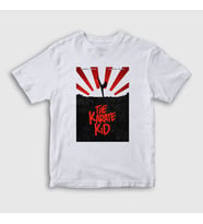 Presmono Unisex Çocuk Beyaz Karate Kid Jackie Chan T-Shirt 335618tt