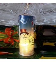 LED IŞIKLI MUM KARDAN ADAMLI MUM YILBAŞI IŞIKLARI YILBAŞI MUMU PİLLİ MUM KARDAN ADAM LED MUM GÜN LED