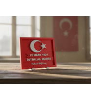 İstiklal Marşı Masa Dekoru – 12 Mart 1921