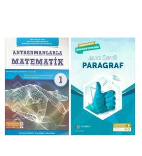 Antrenmanlarla Matematik 1 ve Paragraf Soru Bankası Seti 2 Kitap