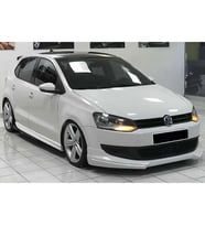 Vw Polo Aero Yan Marşpiyel Seti Mat Siyah Plastik 2009 ve 2017 arası