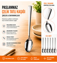 KISMET EGE TATLI KAŞIĞI 6`LI