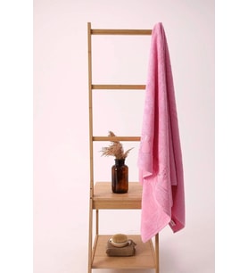 NİVEMESHOME PEMBE BAMBU BANYO HAVLUSU NURPAK