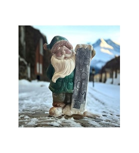 Welcome, Noel Baba, St Claus, Welcome Heykel, Dekoratif, Hediyelik