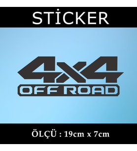 offroad etiket sticker -2 adet çıkartma araba motosiklet kask atv tablet pc buzdolabı otomobil bilgisayar uyumlu