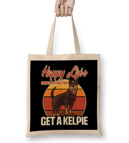 Happy Life Instructions Get An Australian Kelpie Bez Çanta Uzun Saplı