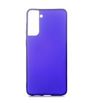 Lexroo Galaxy S21 Plus Kılıf Premier Silikon Kılıf - Saks Mavi